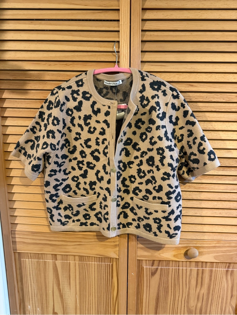 Abercrombie and Fitch short sleeve cardigan